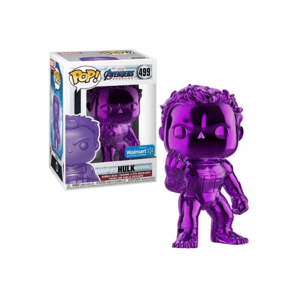 Funko Pop! Avengers Endgame Hulk Purple Vinyl Figure 499